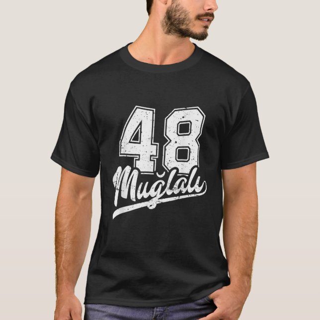 Camiseta Mugla 48 Turquia Memleket T rkiye Cidade Turca (Frente)