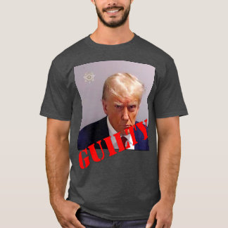 CAMISETA MUGSHOT COM CULPADO