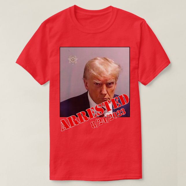 Camiseta MUGSHOT com Data 8223 (Frente do Design)