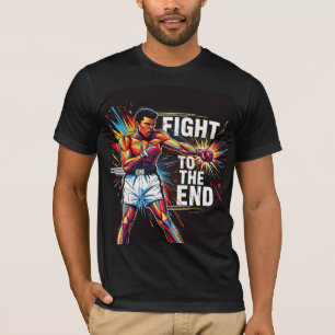 Camiseta Muhammad Ali "Luta pelo Fim" T-shirt  