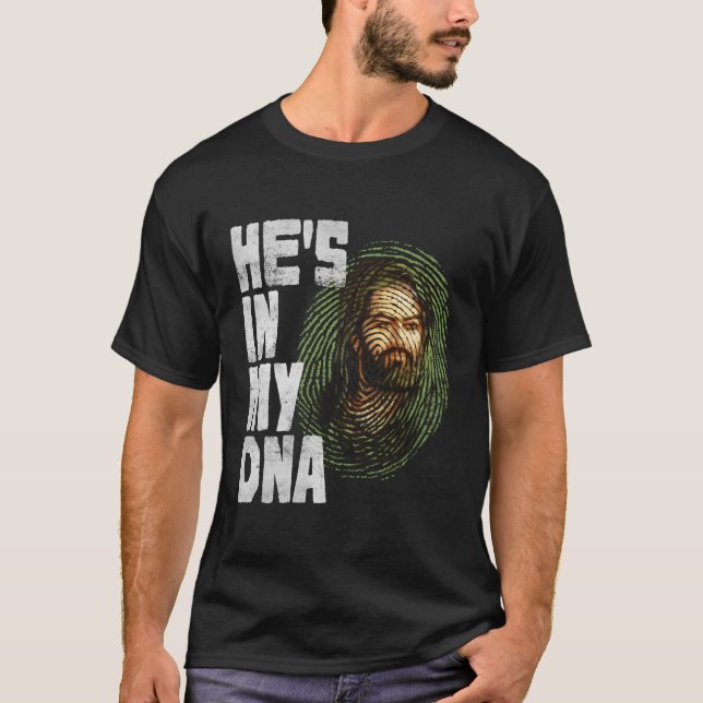 Camiseta Muharram Ashura Day Ya Hussain Ele Está No Meu Dna (Frente)