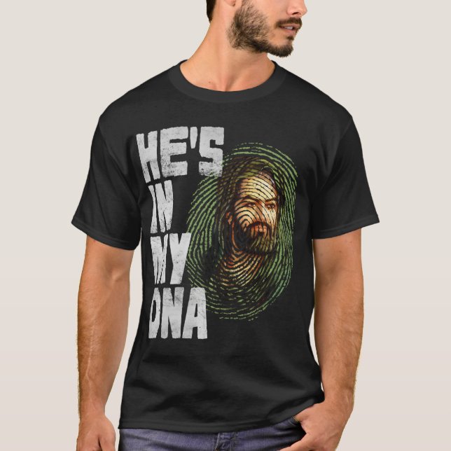 Camiseta Muharram Ashura Day Ya Hussain Ele está no meu DNA (Frente)