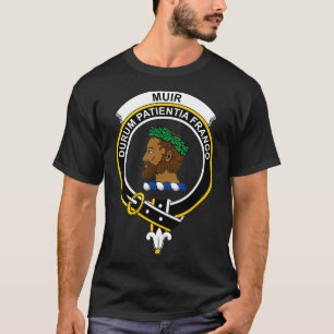 Camiseta Muir Crest Tartan Clan Scottish Clan