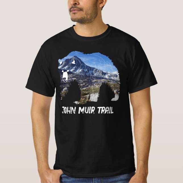Camiseta Muir Pass - John Muir Rastreia T-shirt personalizá (Frente)