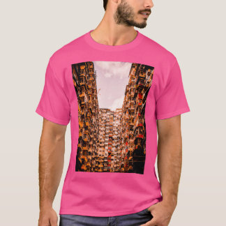 Camiseta Muitas casas em um quadro