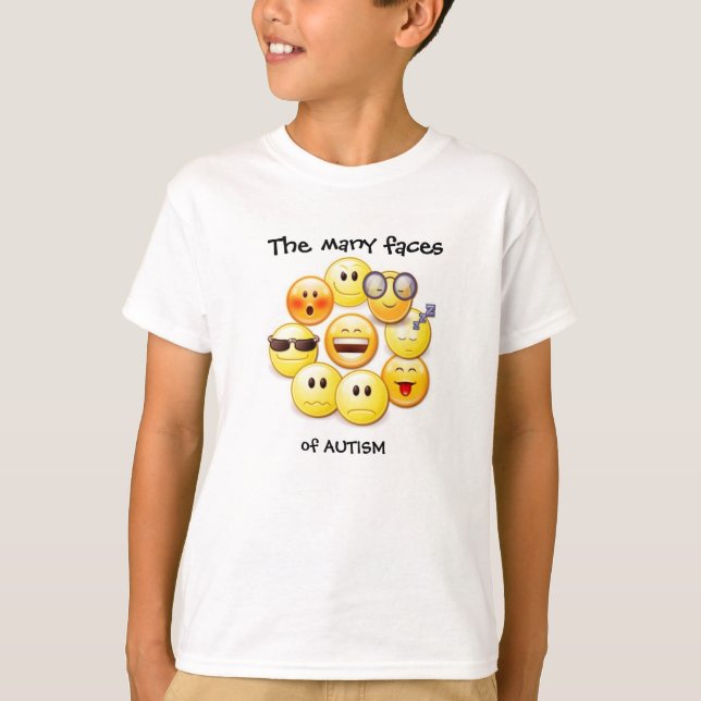 Camiseta Muitas faces (Frente)
