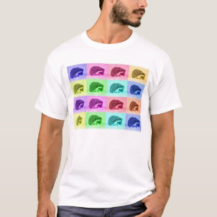 Camiseta Muitas matiz dos ouriços