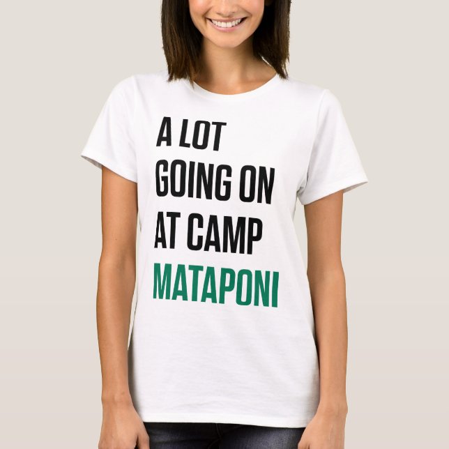 Camiseta Muito Acontecendo No Campo Mataponi (Frente)
