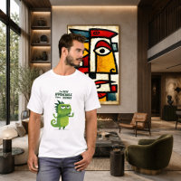 Muito Apropriado à Distância Réptil Engraçado