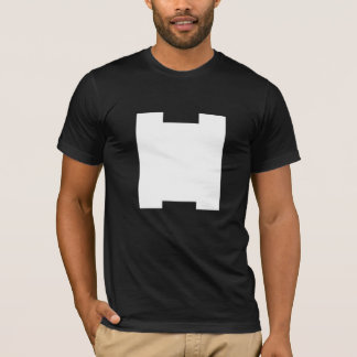 CAMISETA MUITO ARTÍSTICO MONOGRAMA H PRETO