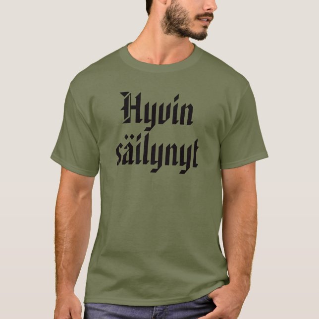 Camiseta Muito bem preservado 3 (Frente)