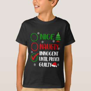 Camiseta Muito bom, nojento Natal Inocente Adultos