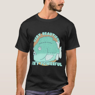 Camiseta Muito bonito, muito poderoso Lumpfish