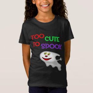 Camiseta Muito bonito para assustar Design de Halloween Fan