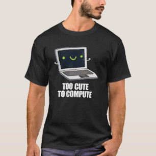 Camiseta Muito Bonito Para Computar Computador Engraçado Jo