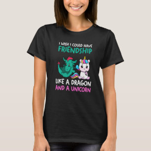 Camiseta Muito Bonito Para Ser Dragão Tão Unicórnio Dragão