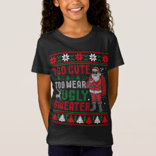 Camiseta Muito Bonito Para Vestir Papais noeis Más Suados F