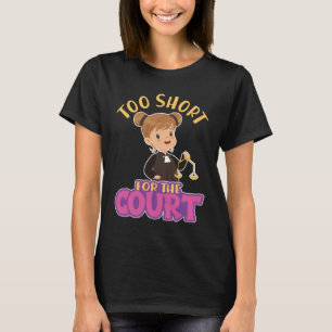 Camiseta Muito Curto Para O Tribunal Por Aspirar Advogados