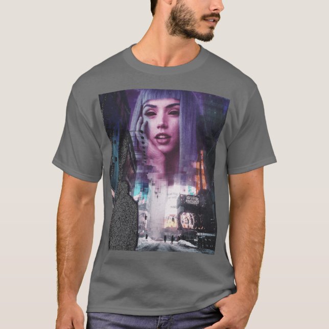 Camiseta Muito diferenciado vintage (Frente)