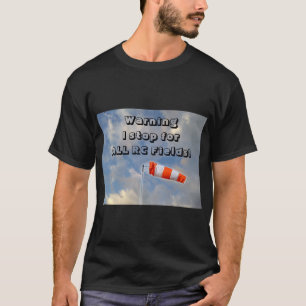 Camiseta Muito divertido Paro para todos os campos voadores