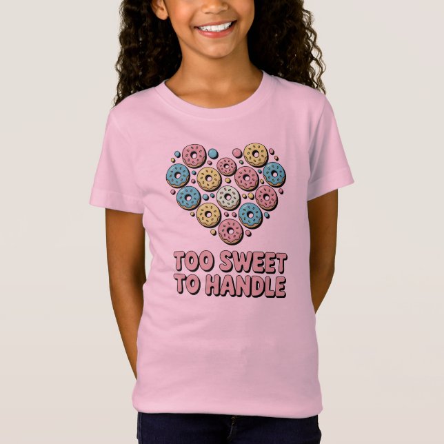 Camiseta Muito doce de manipular | Rosquinhas (Frente)