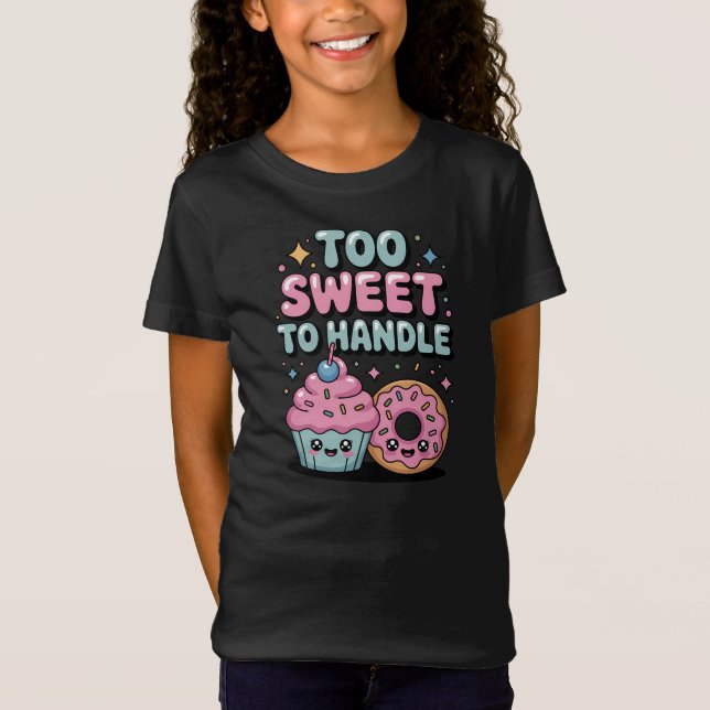 Camiseta Muito doce de manipular | Rosquinhas (Frente)