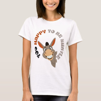 Camiseta Muito Feliz Para Ser Sutil