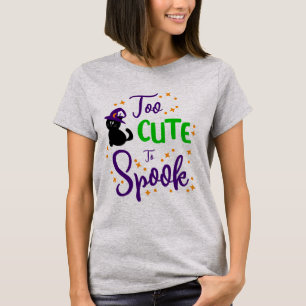 Camiseta Muito Fofa para Assustar Camiseta de Hall