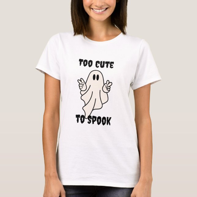Camiseta Muito Fofo para Assustar (Frente)