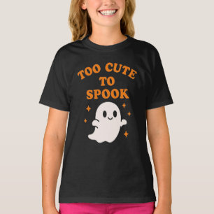 Camiseta Muito Fofo Para Assustar - Garotinha Fantasma de H