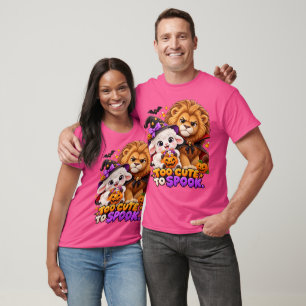 Camiseta Muito Fofo para Assustar – Leão & Cordeiro de Hall