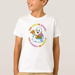 Camiseta Muito Fofo para Assustar, Muito Faminto para Compa