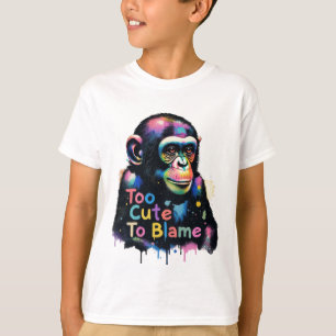 Camiseta "Muito Fofo Para Culpar"