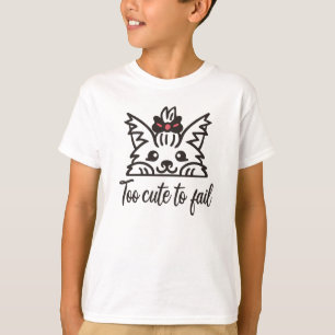 Camiseta Muito fofo para falhar