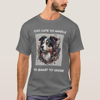 Camiseta Muito fofo para ser fofo para ignorar