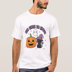 Camiseta Muito Fofo para uma Bruxaria de Halloween