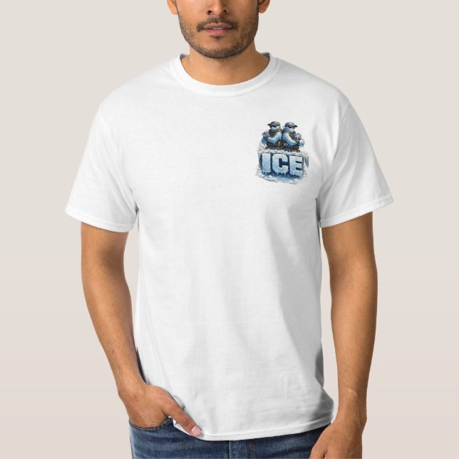 Camiseta muito frio para dobrar gelo (Frente)
