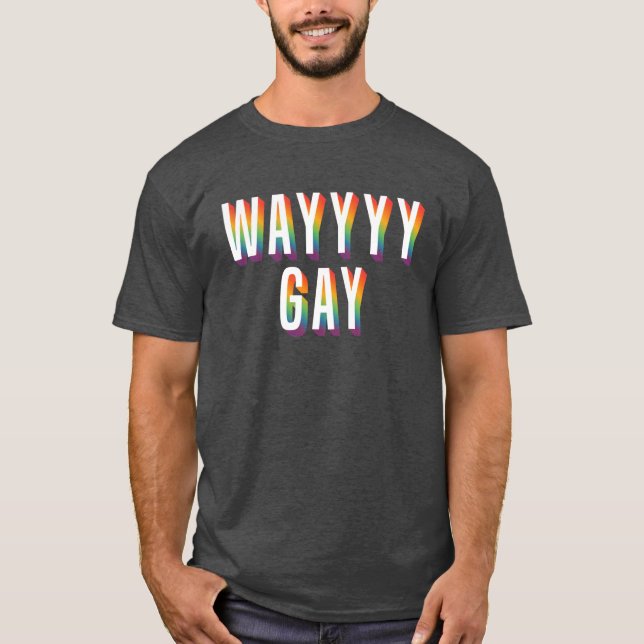 CAMISETA MUITO GAY (Frente)