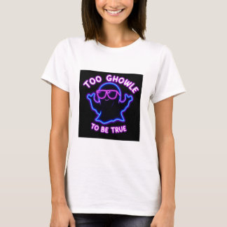 Camiseta Muito Ghoul para ser verdade - Neon Ghost Hallowee