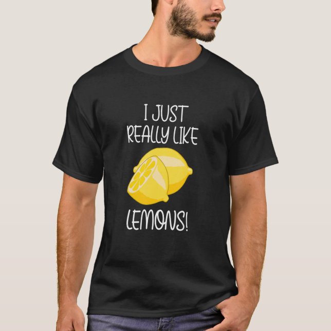 Camiseta Muito Gosto De Limões Vitamina Frutas De Citros (Frente)