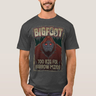 Camiseta Muito Grande Para Mentes Estreitas