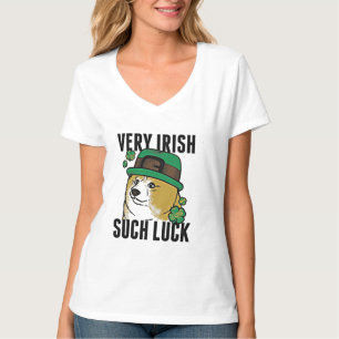 Camiseta muito irlandês tal sorte, o dia de St Patrick