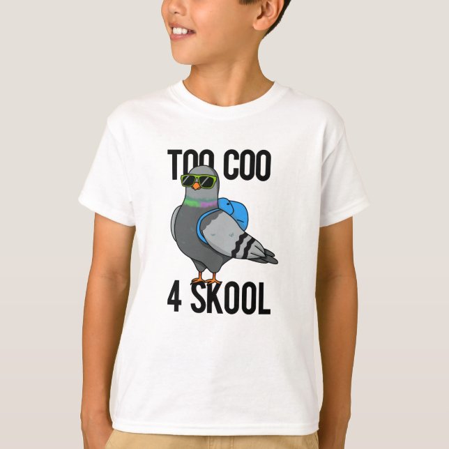 Camiseta Muito Legal 4 Skool Legal Pigeon Pun (Frente)