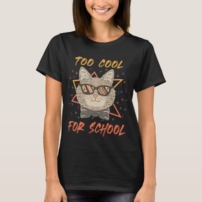 Camiseta Muito Legal para a escola (Frente)