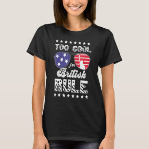 Camiseta Muito Legal Para A Regra Britânica Nós Bandeiras Ó