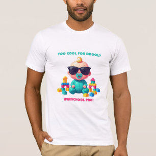 Camiseta Muito Legal Para Babar? Eu Sou Pro Pré-Escola! Beb