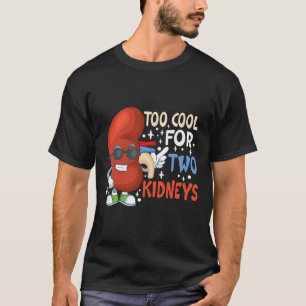 Camiseta Muito Legal Para Dois Rins Transplante Doença Rena