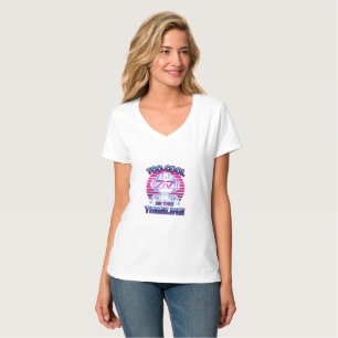 Camiseta Muito Legal Para Esta Linha Do Tempo - Retro Neon