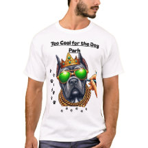Muito Legal para o Dog Park-Dog loverT-Shirt Desig