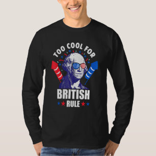 Camiseta Muito Legal Para O Governo Britânico George Washin